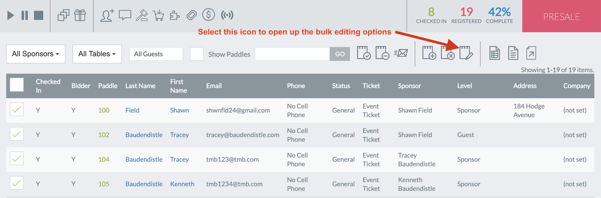 How to Use the Bulk Edit Tool